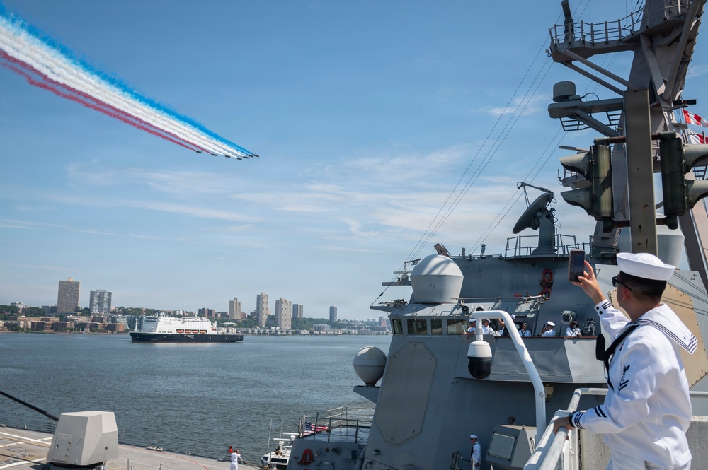 International Naval Review 250 Parade of Sail and International Aerial Review 250
