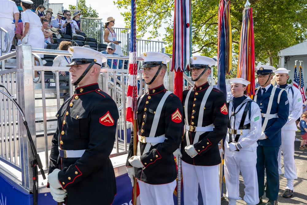 International Naval Review Times Square Fly Over and Parade of Sail