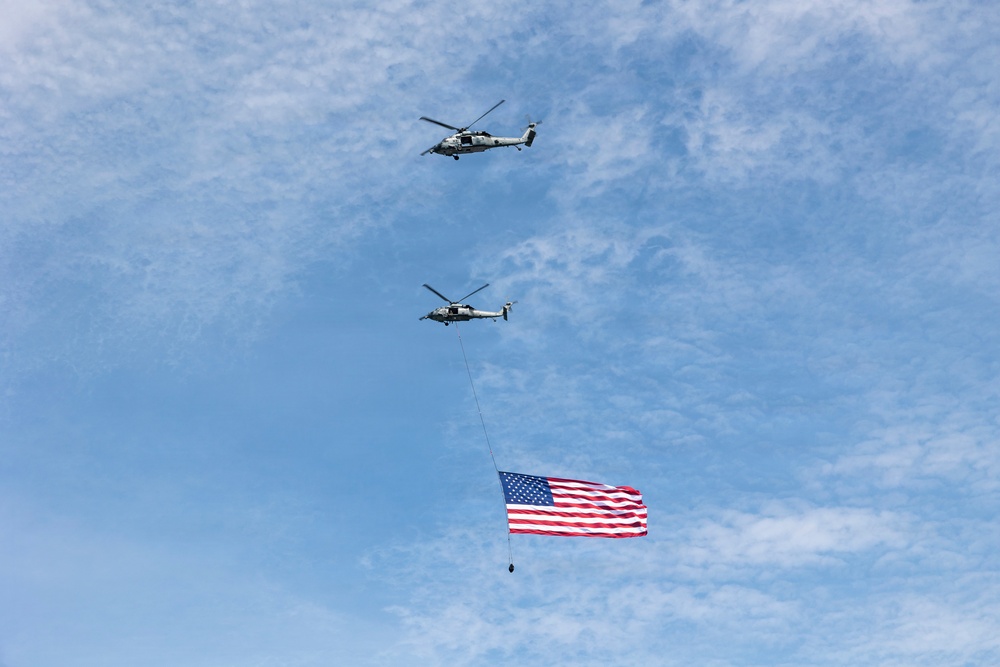 International Naval Review Times Square Fly Over and Parade of Sail