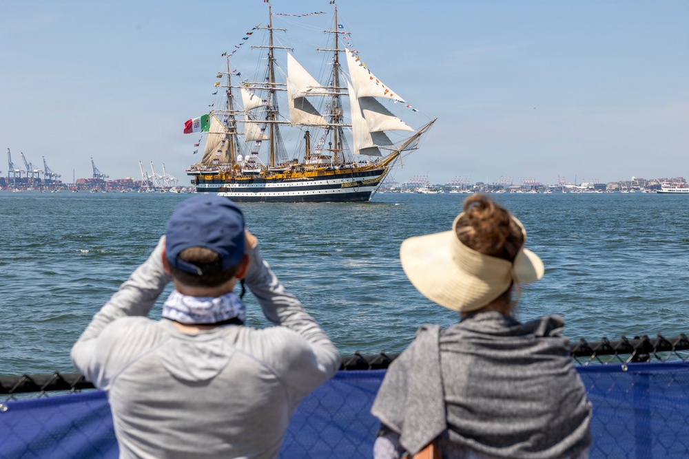 International Naval Review Times Square Fly Over and Parade of Sail