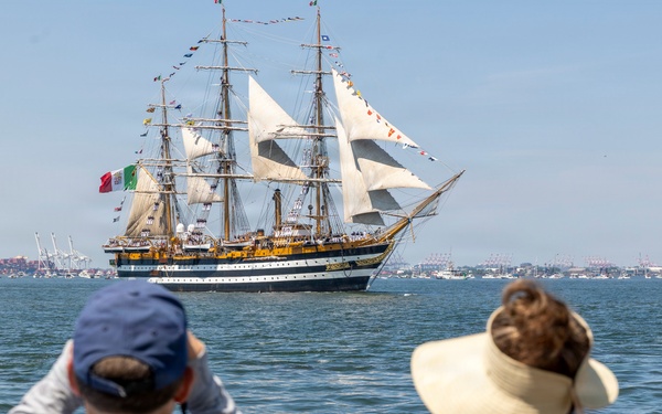 International Naval Review Times Square Fly Over and Parade of Sail