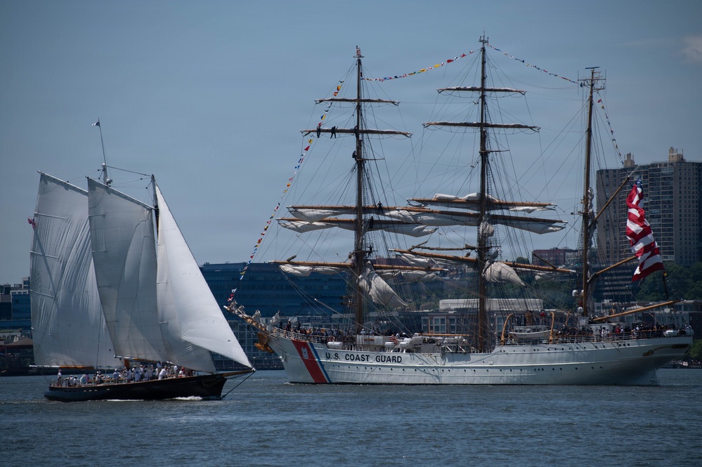 U.S. Coast Guard supports Sail 250 Parade of Sail in New York