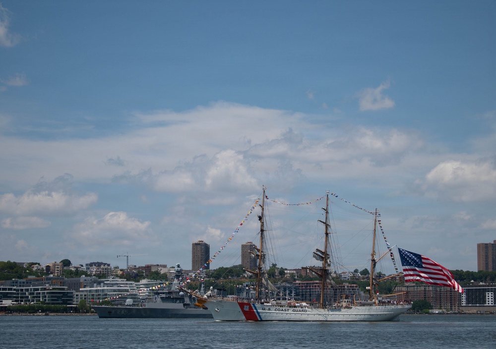U.S. Coast Guard supports Sail 250 Parade of Sail in New York