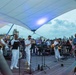 U.S. Navy Band Cruisers perform on Pier 57 at the United Nations fireworks viewing party.
