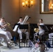 U.S. Navy Band Brass Quintet performs at the New York Athletic Club