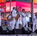 Navy Band Northeast performs at Duffy Square