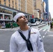 U.S. Navy Sailor Takes in the Sights of New York City During Fleet Week