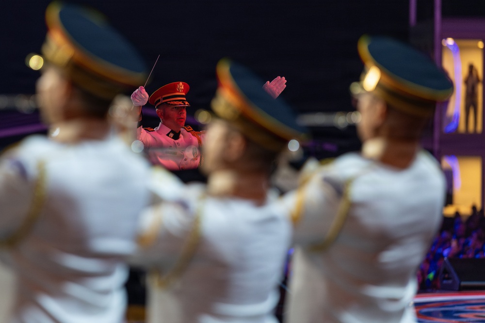 Servicemembers support Salute to America