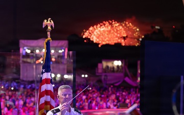 Servicemembers support Salute to America