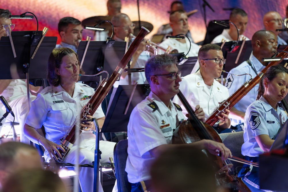 Servicemembers support Salute to America
