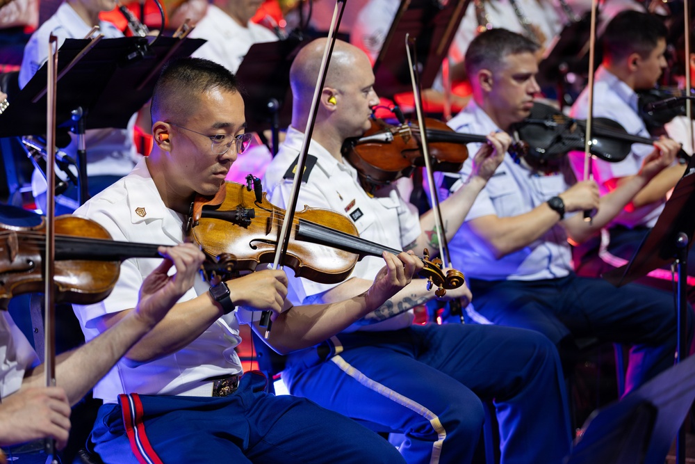 Servicemembers support Salute to America