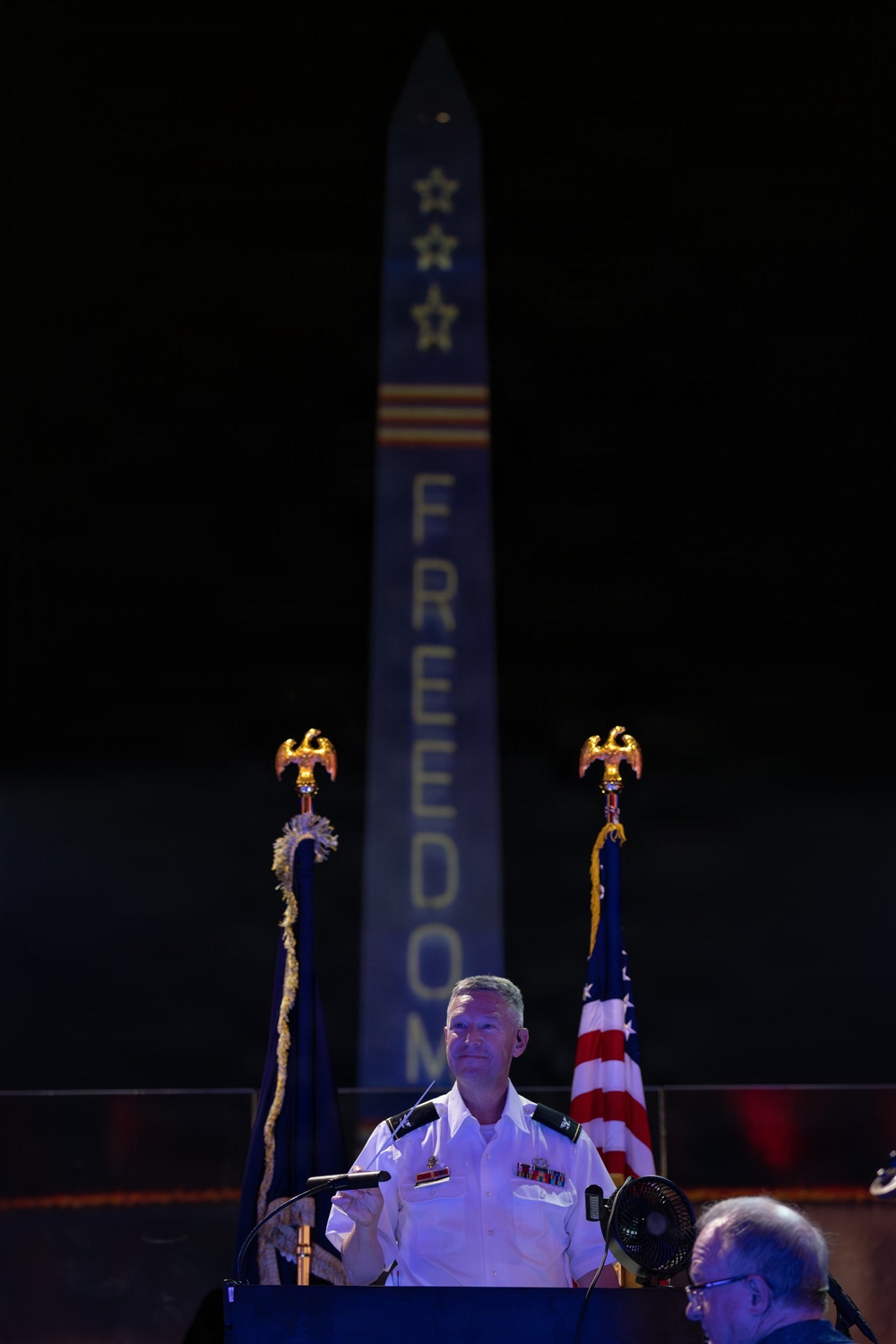 Servicemembers support Salute to America
