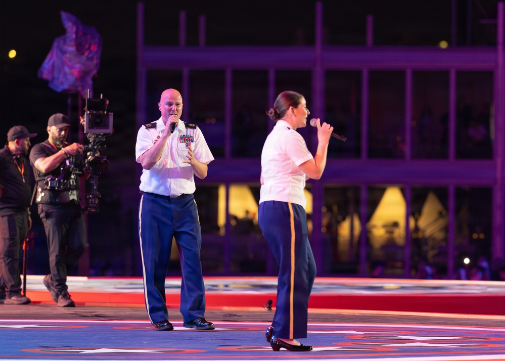 Servicemembers support Salute to America