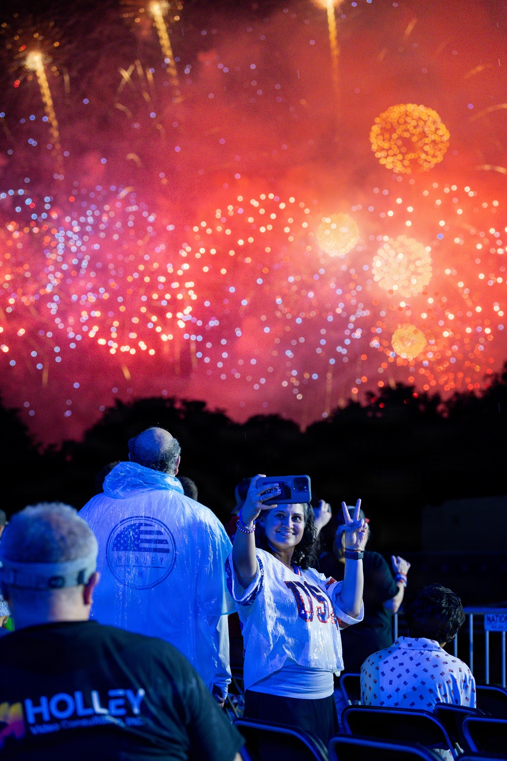 Servicemembers support Salute to America