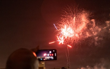 USS Essex Holds July 4th Reception during RIMPAC 2026