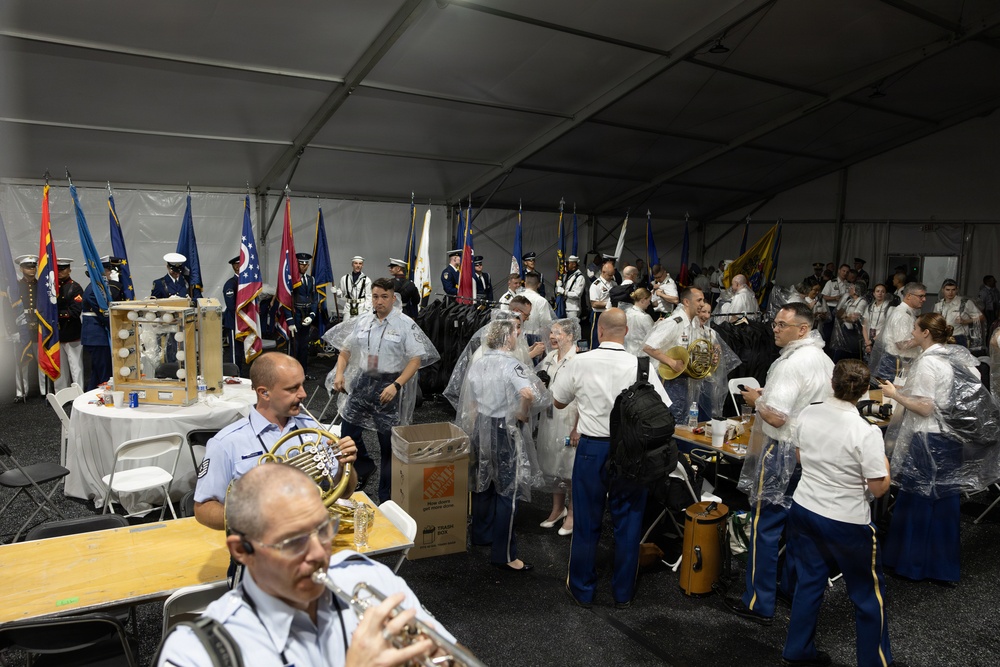 Servicemembers support Salute to America