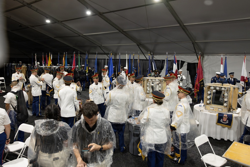 Servicemembers support Salute to America