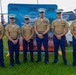 MRF-D Marines participate in the Top End Rodeo flag ceremony