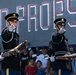 US Army Drill Team Performs on the USS Intrepid for America 250