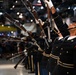 US Army Drill Team Performs on the USS Intrepid for America 250