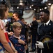 US Army Drill Team Performs on the USS Intrepid for America 250