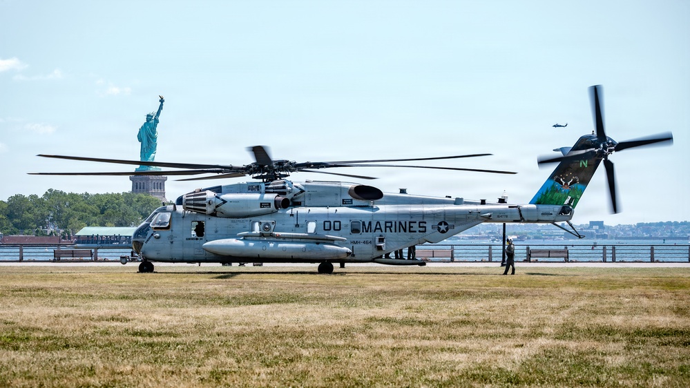 America 250: U.S. Navy and Marine Corps Kick Off INR Events at Liberty State Park
