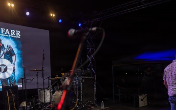 US Marines with MRF-D attend Tyler Farr concert