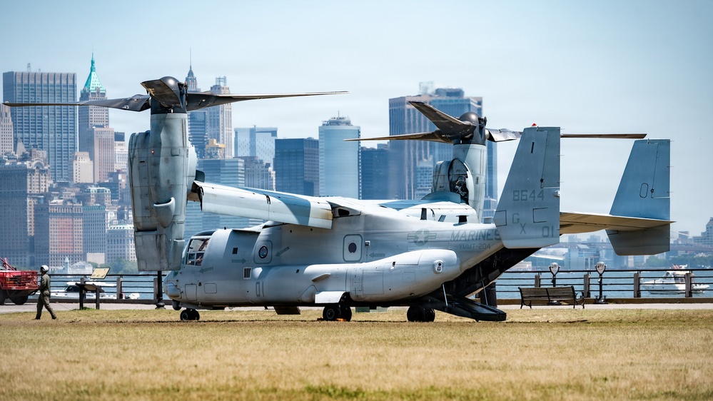 America 250: U.S. Navy and Marine Corps Kick Off INR Events at Liberty State Park