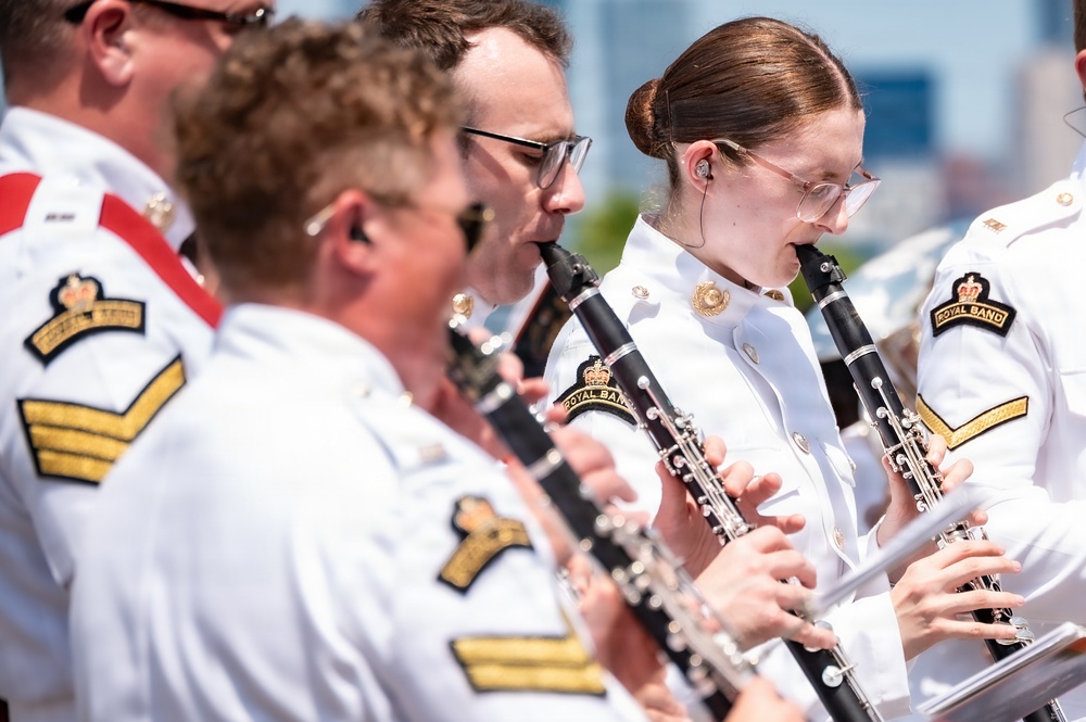 America 250: U.S. Navy and Marine Corps Kick Off INR Events at Liberty State Park
