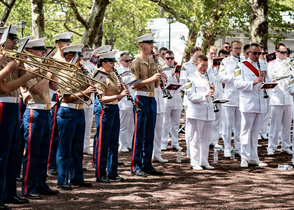 America 250: U.S. Navy and Marine Corps Kick Off INR Events at Liberty State Park