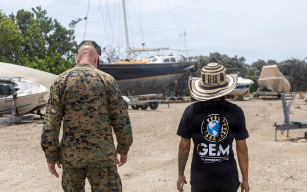 LCF-24 Marines and USS Fort Lauderdale Sailors Deliver Supplies to Venezuela