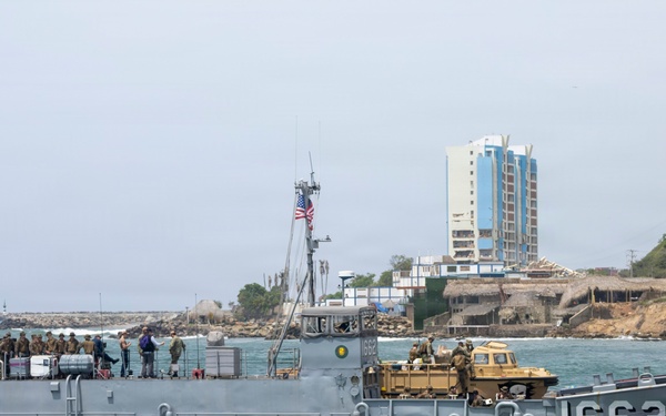 LCF-24 Marines and USS Fort Lauderdale Sailors Deliver Supplies to Venezuela