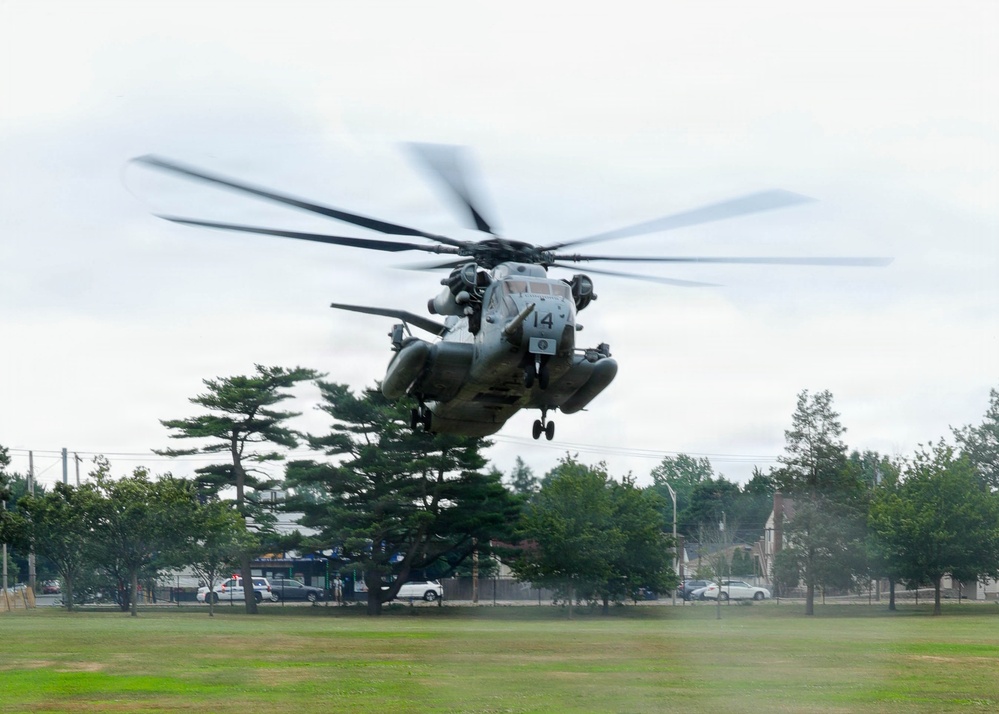 Eisenhower Park Aerial Display