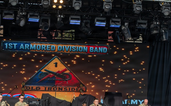 1st Armored Division supports El Paso community during America 250 Independence Day celebrations