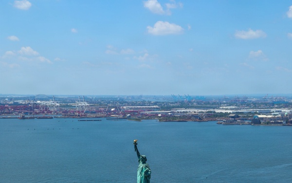 EOD Fast Rope at Liberty State Park