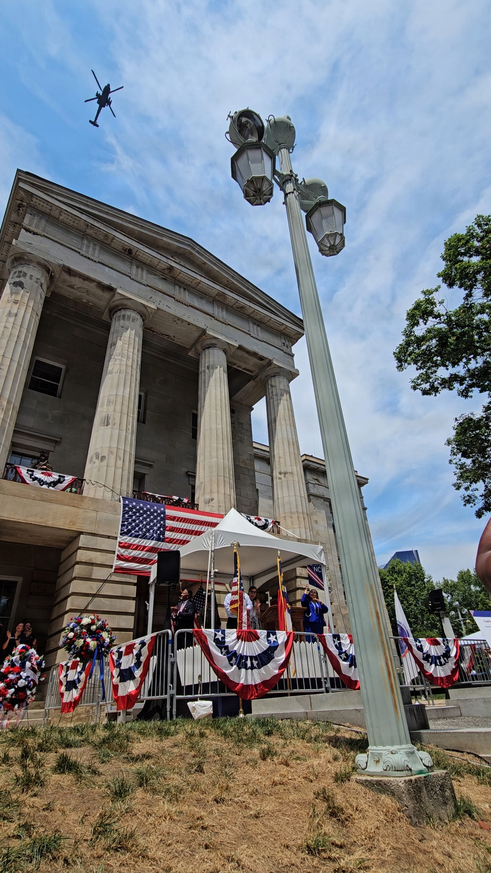 NC Guard Joins Governor At America 250th Celebration