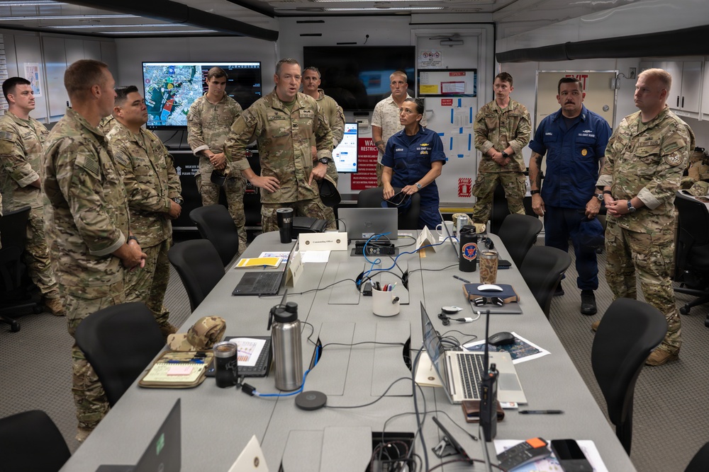 Rear Adm. Jo-Ann F. Burdian Visits Units Supporting Sail250 New York