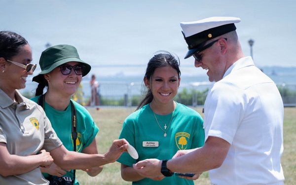 Navy Band Northeast performs at Liberty State Park
