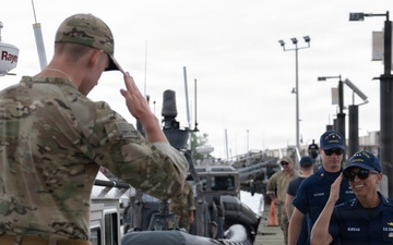 Rear Adm. Jo-Ann F. Burdian Visits Units Supporting Sail250 New York