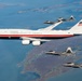 Aerial Imagery: F-22 Raptors fly with Air Force One during HUGE 1 rehearsal
