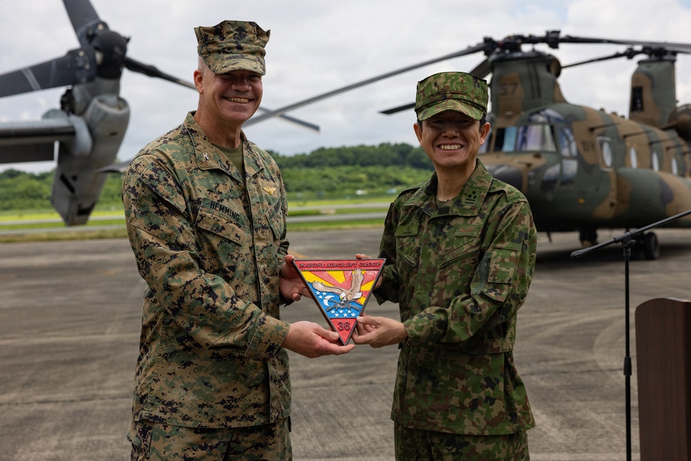 MAG-36, Western Army Aviation Group participate in Resolute Dragon 26 closing ceremony