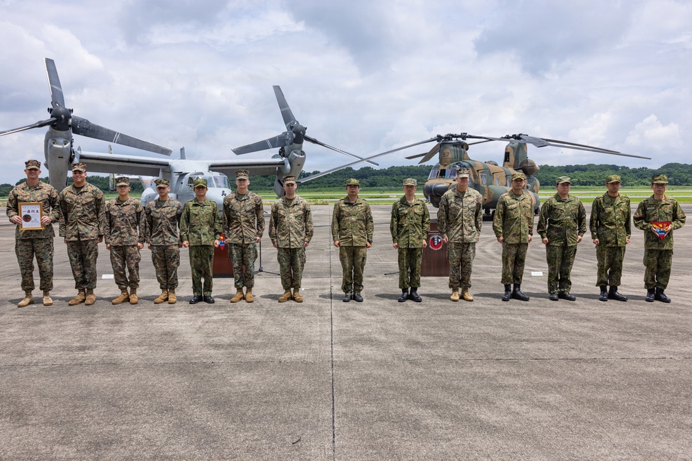 MAG-36, Western Army Aviation Group participate in Resolute Dragon 26 closing ceremony