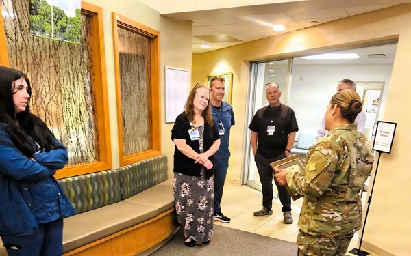 Fort McCoy Garrison commander recognizes medical organization for continued support to service members, Fort McCoy