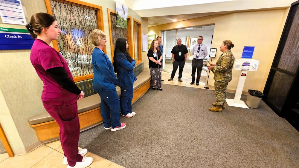 Fort McCoy Garrison commander recognizes medical organization for continued support to service members, Fort McCoy