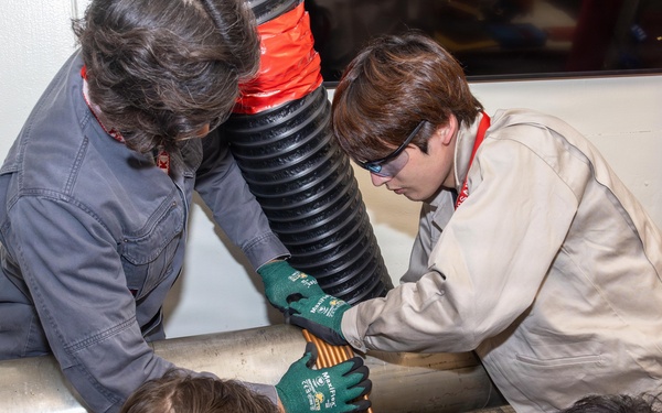 Freeze Seal training on board Norfolk Naval Shipyard