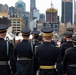 US Army Drill Team Performs on the USS Intrepid during Sail250