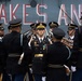 US Army Drill Team Performs on the USS Intrepid during Sail250