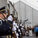 US Army Drill Team Performs on the USS Intrepid during Sail250