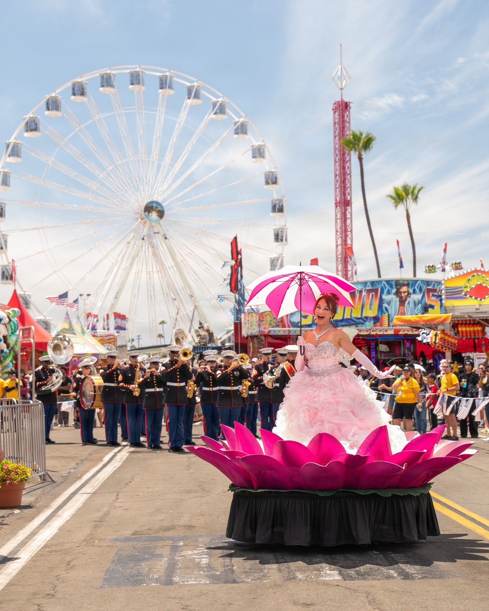 Marine Band San Diego participates in 2026 San Diego County Fair Independence Day Parade