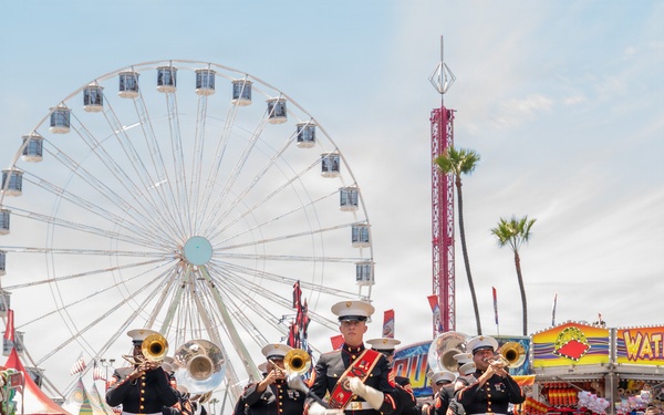 Marine Band San Diego participates in 2026 San Diego County Fair Independence Day Parade
